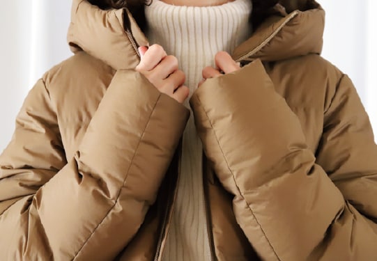 ダウンタイムの症状を「厚着」でカバーできる