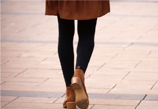 圧迫着による不快感が圧倒的に少ない