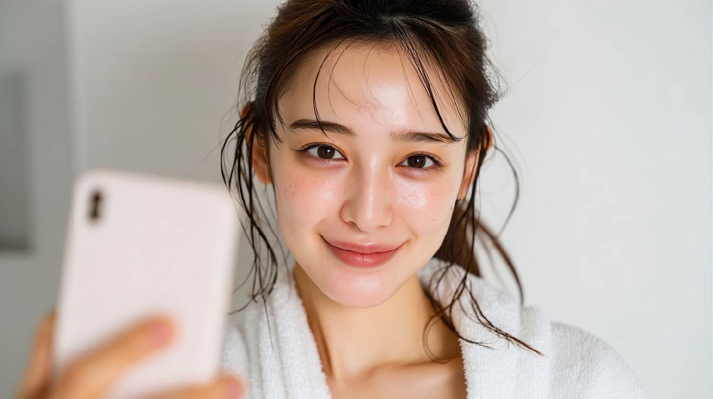 ②すっぴんにも自信が持てる