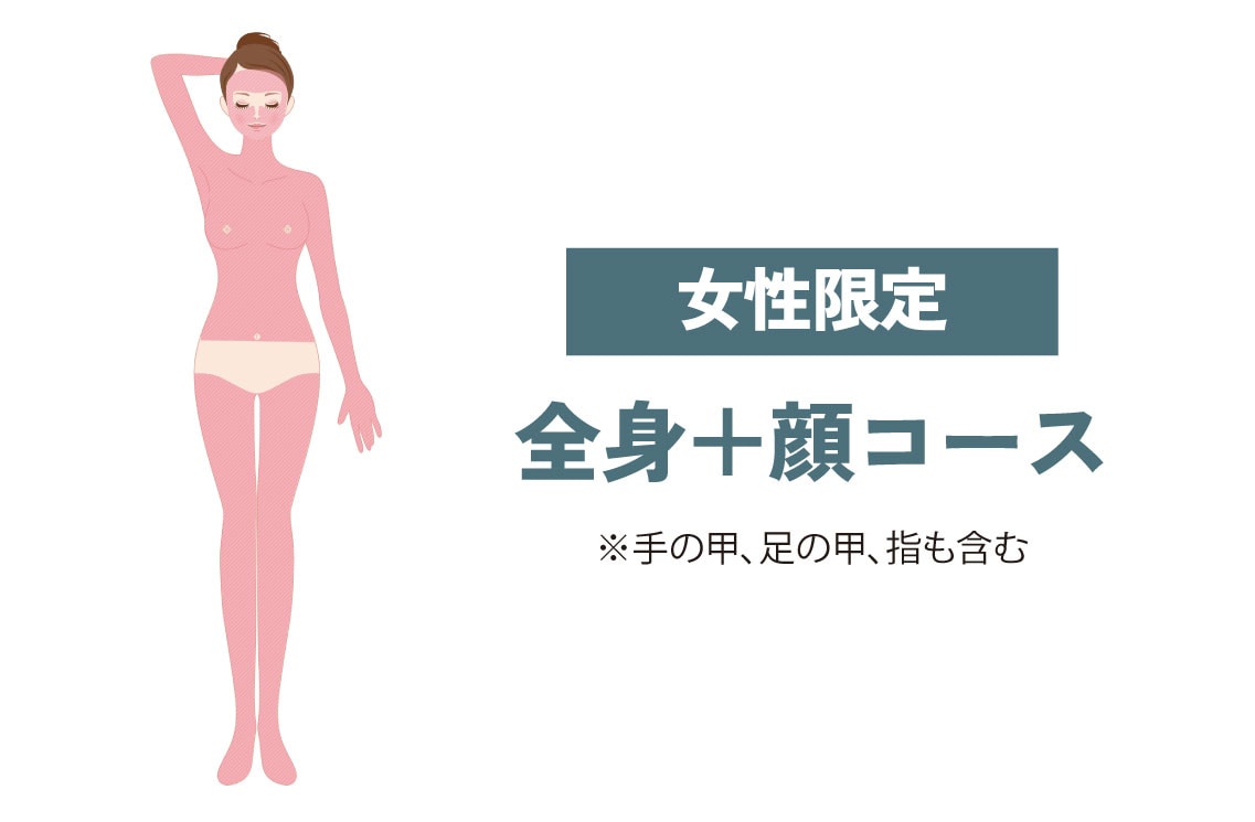 全身＋顔コース