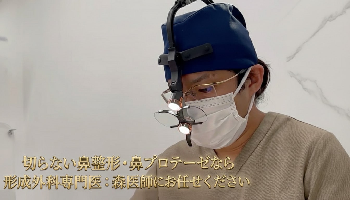 ベテラン形成外科専門医である森🌳医師にとって、鼻整形も基本中の基本です！