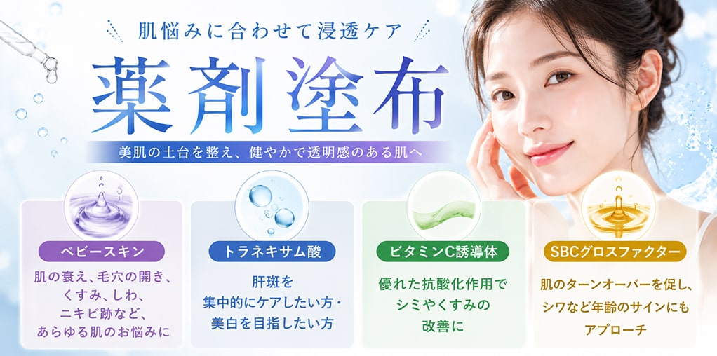 薬剤塗布キャンペーン中！ | 湘南美容クリニック船橋院