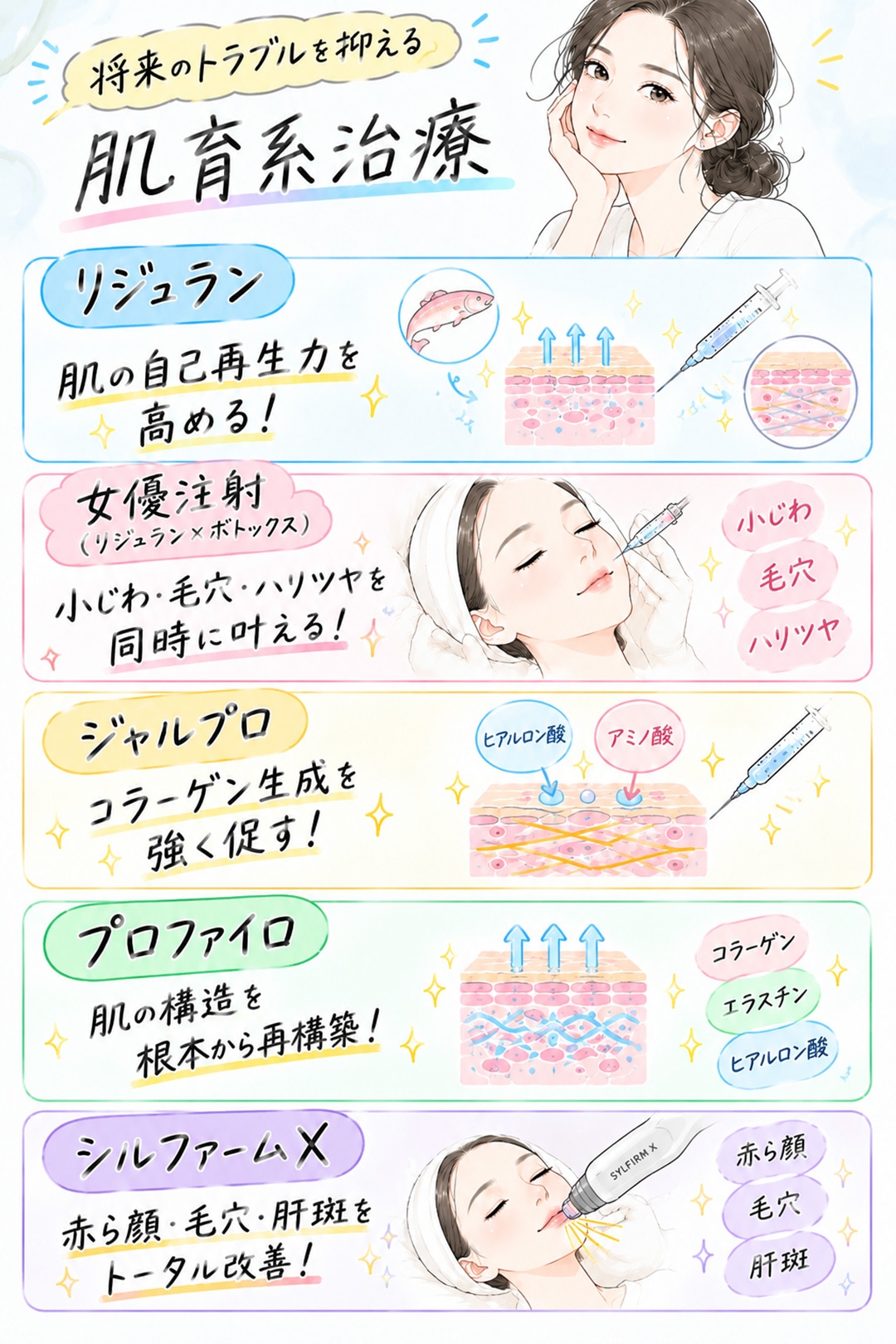 【肌の土台を育てる】肌育系治療
