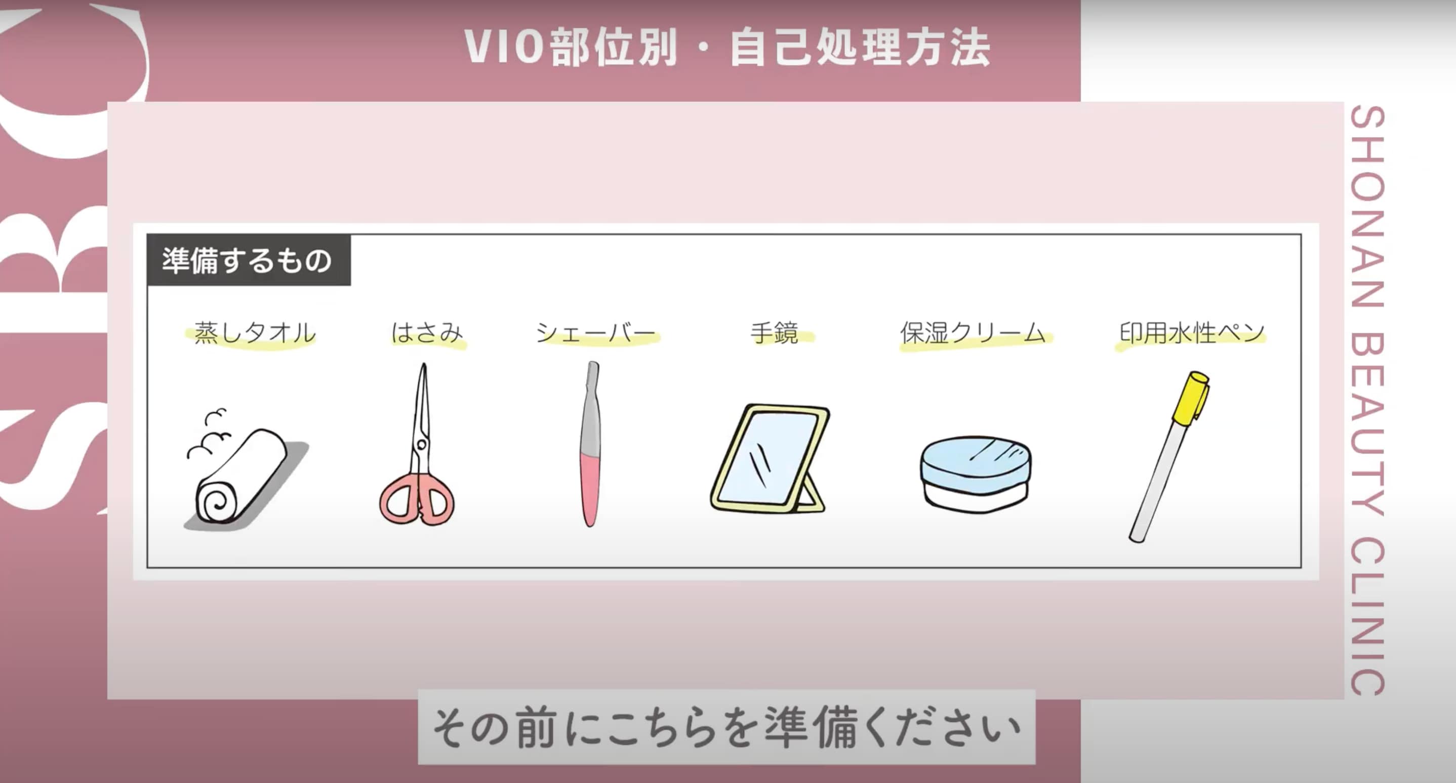 vio 自己処理 やり方