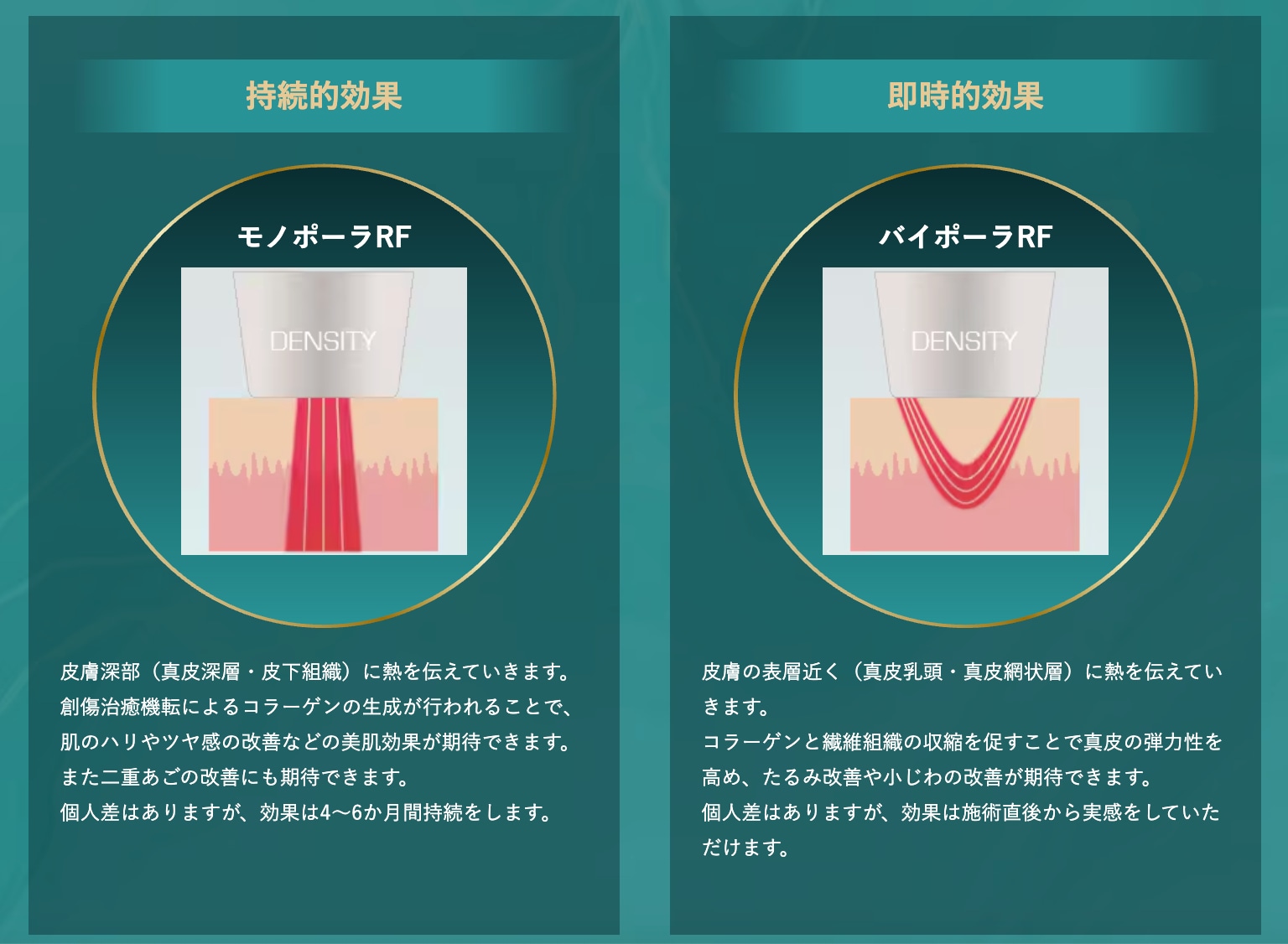 即効性と持続性の「2段階」の効果✨