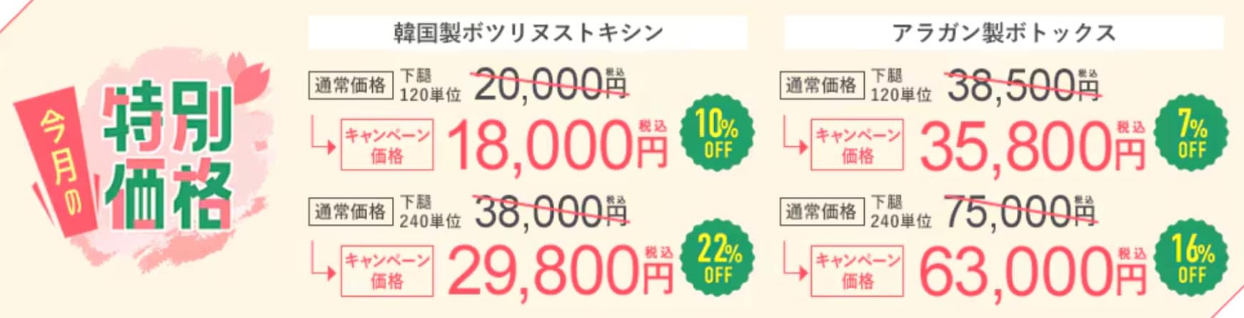 下腿ボトックス