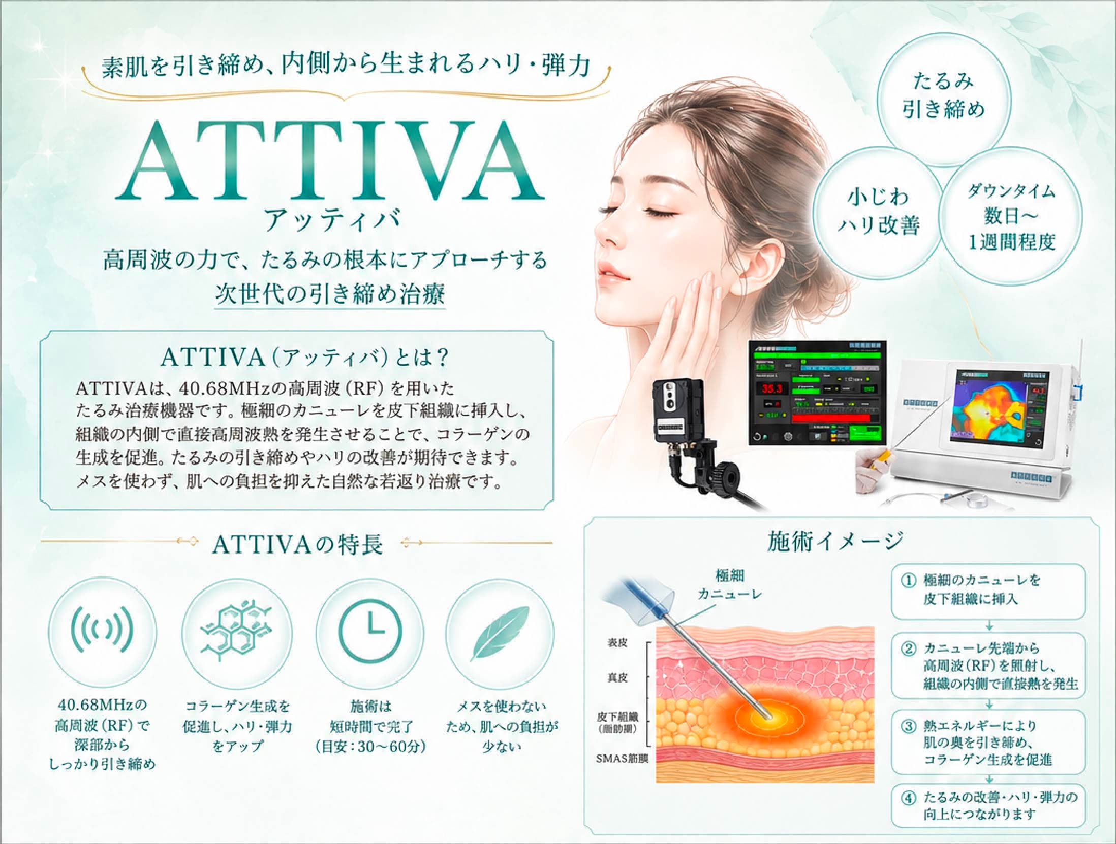 ATTIVAの治療イメージ