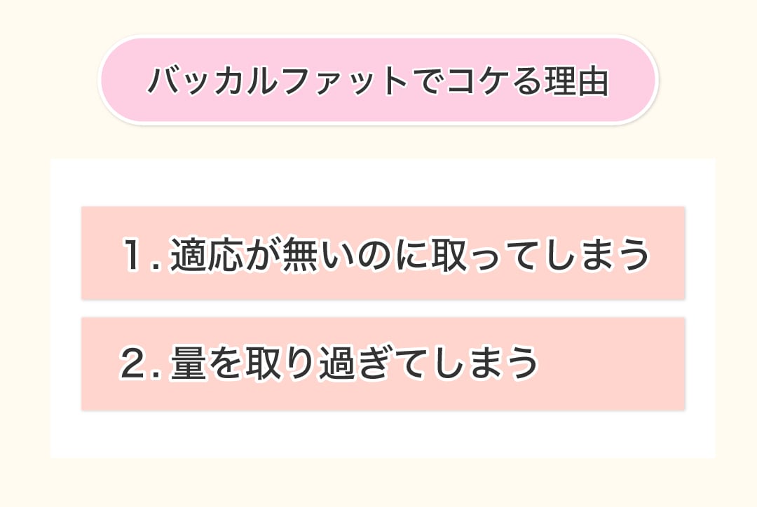 バッカルファット除去で失敗するとコケる？症例画像を用いて詳しく解説！ - 銀座院