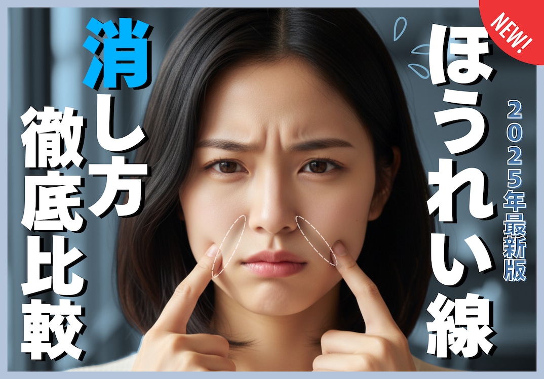 【2025年最新版】ほうれい線に1番効果的な治療は？効果・ダウンタイム・持続期間まで徹底解説！