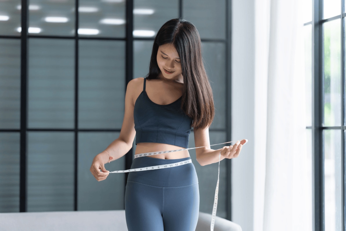 骨格ストレートは一番くびれが出来にくい