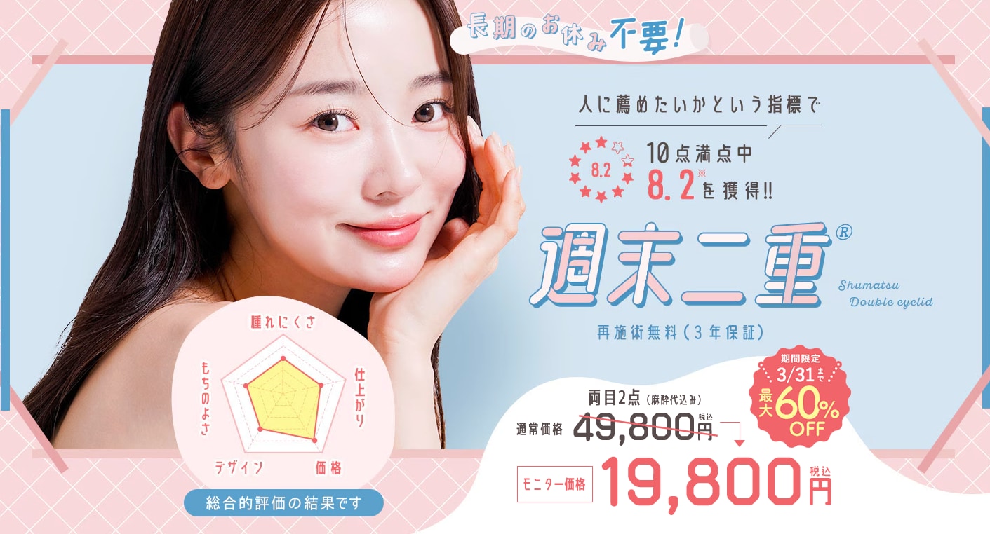 週末二重®キャンペーン｜最大60%OFF‼️3月31日まで🫧