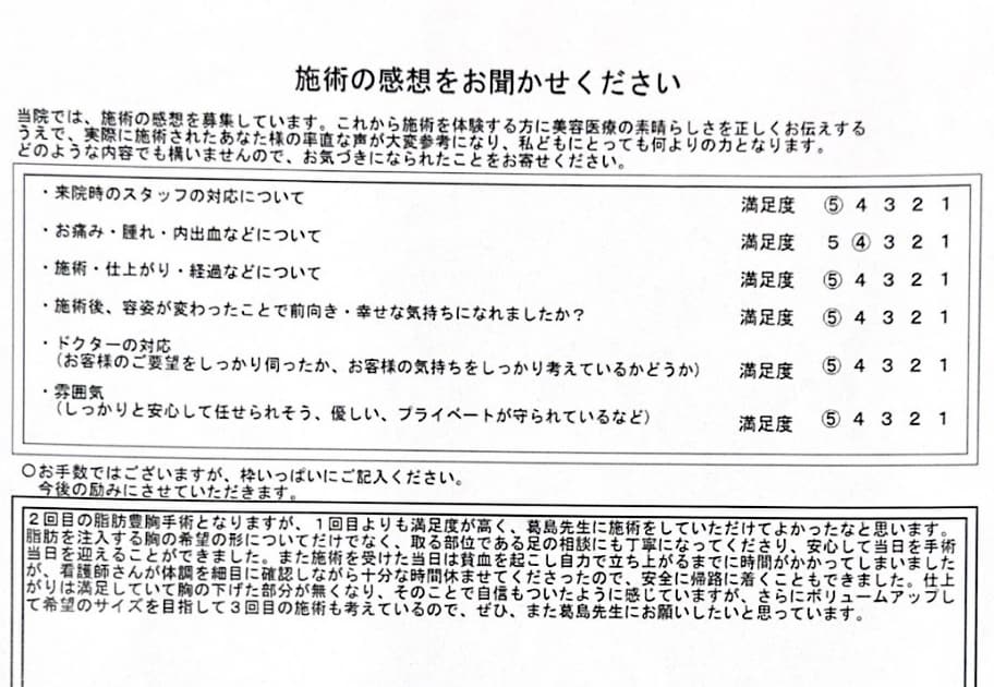 30代前半・脂肪注入を選んだ女性の口コミ