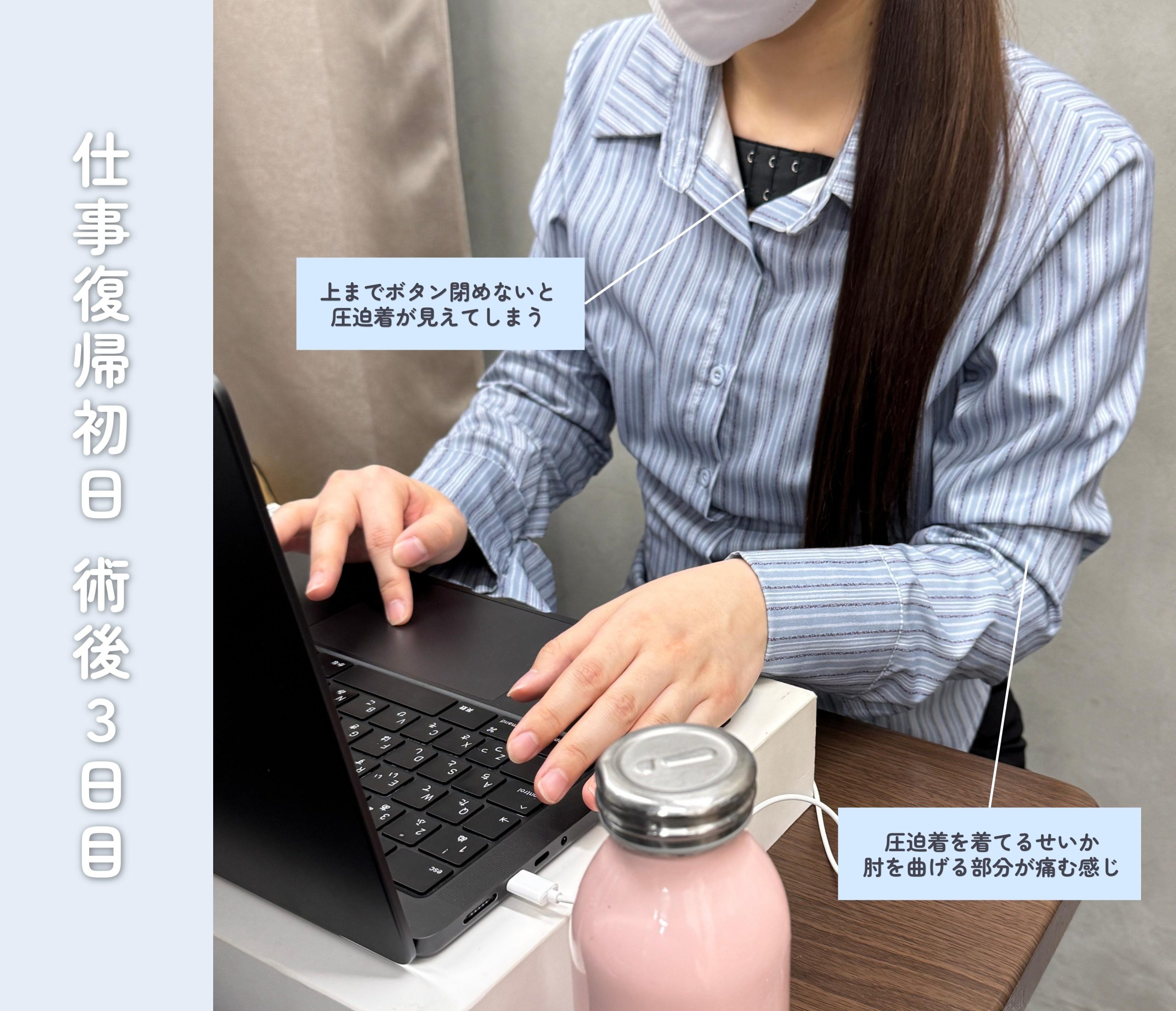 仕事復帰の初日