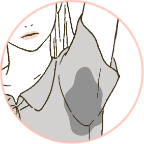 多汗症の改善