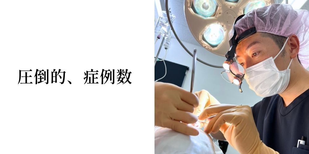 圧倒的症例数