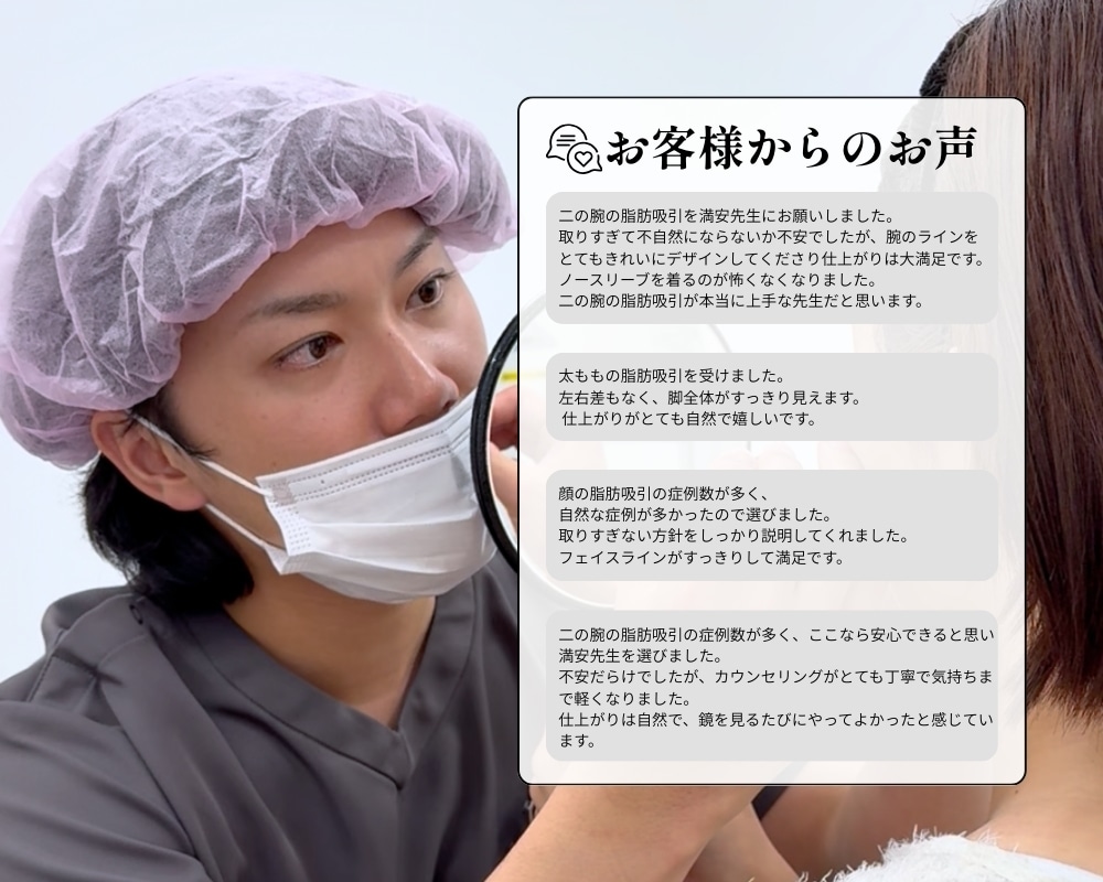 関西でベイザー脂肪吸引といえば『満安 広』