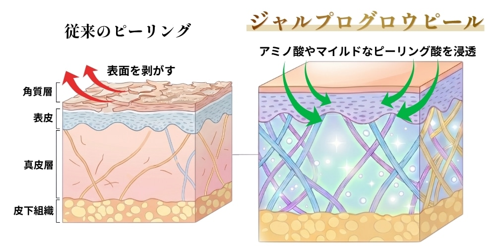 肌を育てる次世代ピーリング
