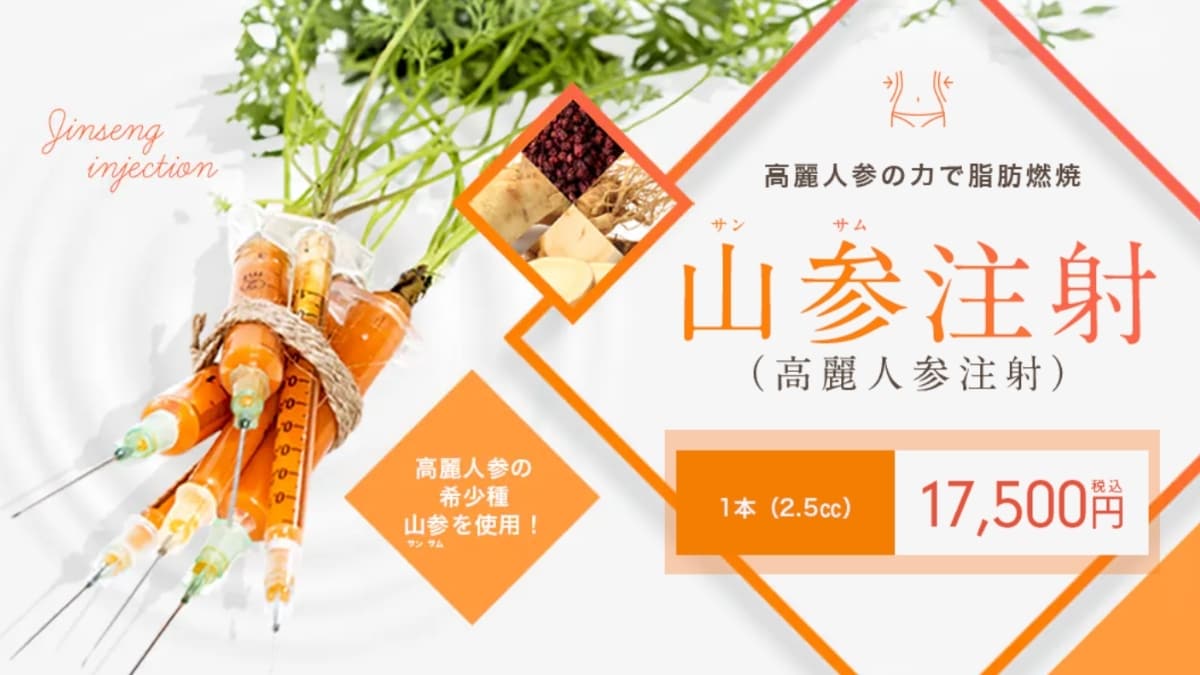 山参注射4本（10cc)