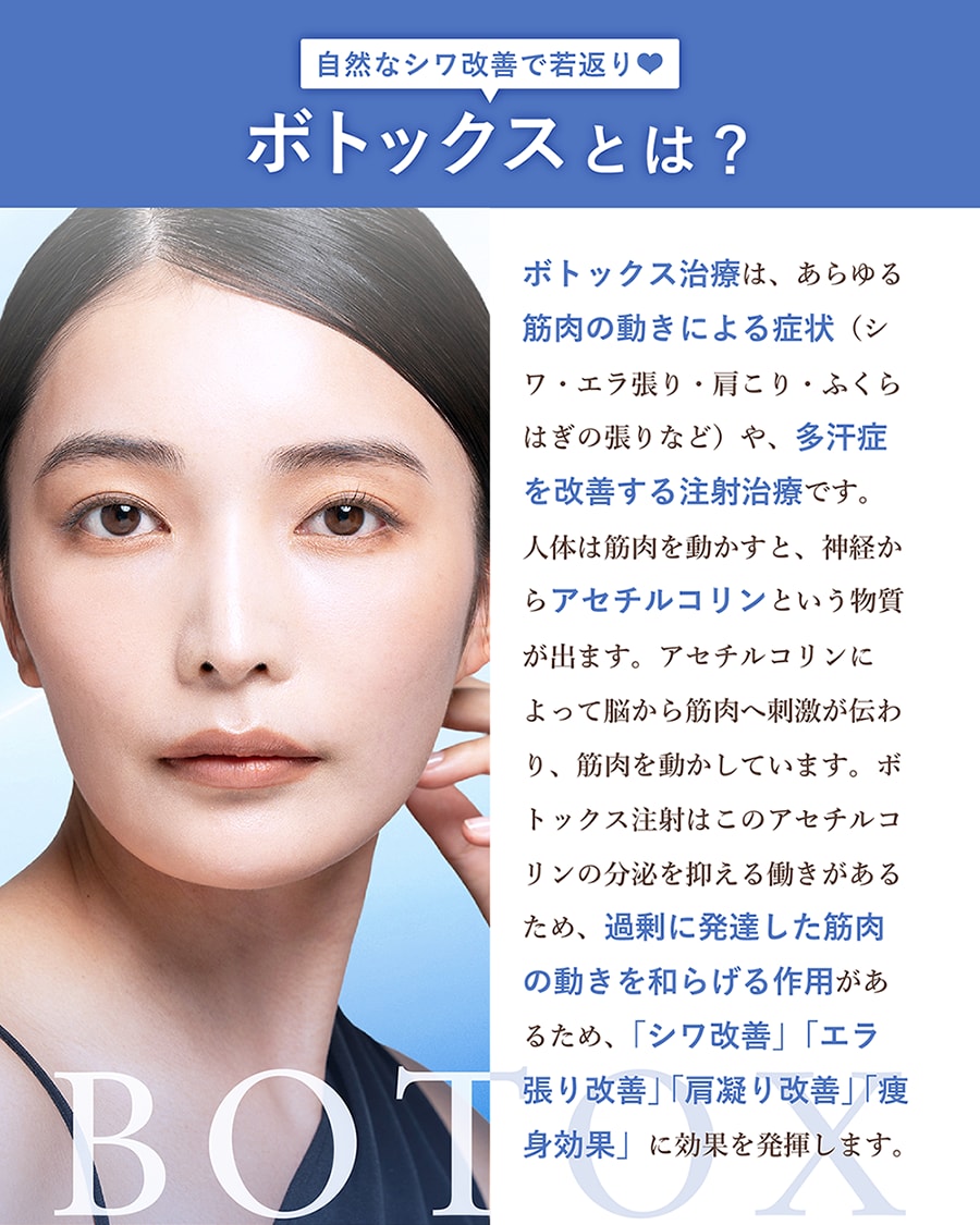 自然なシワ改善で若返る💉