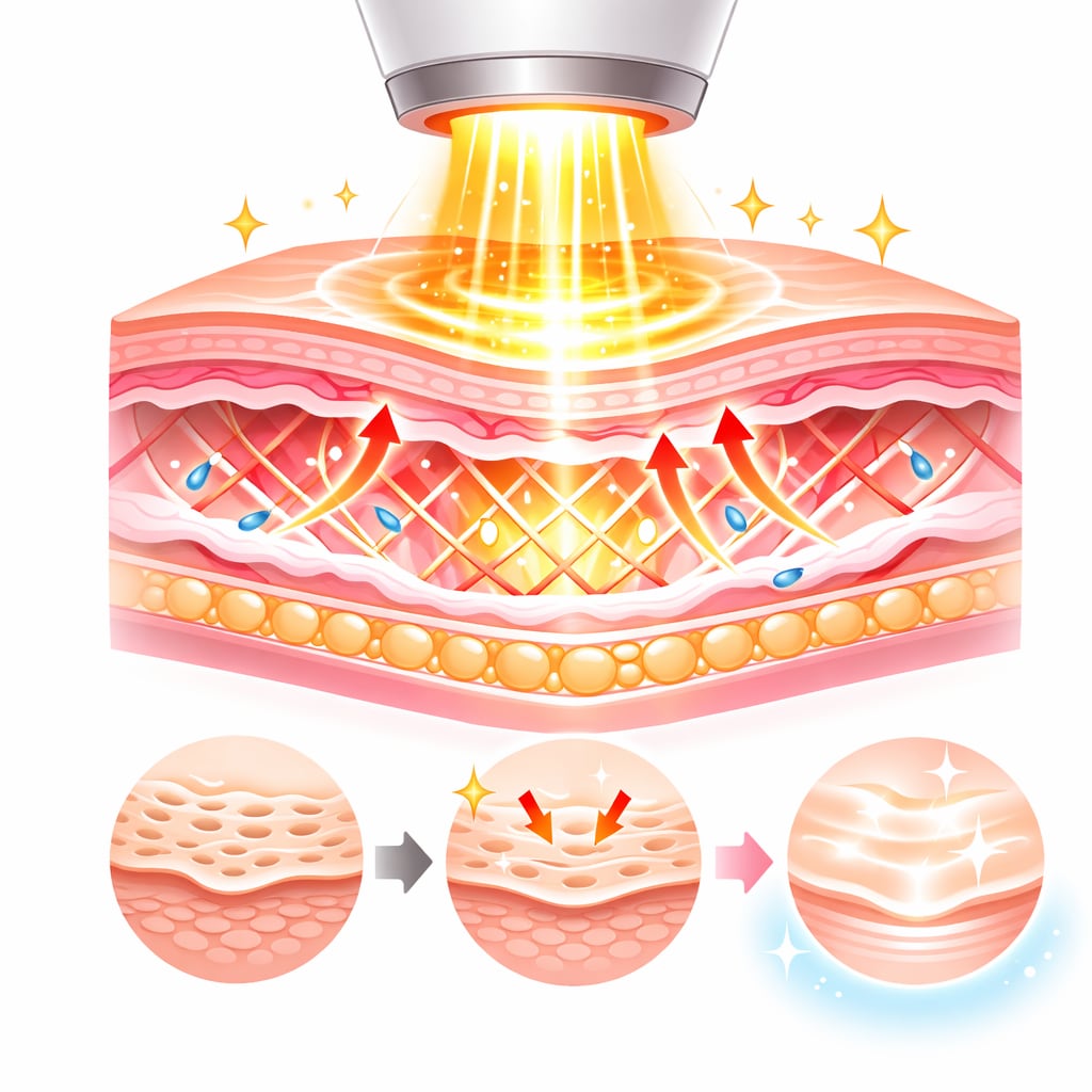 肌質改善を目的とした光治療