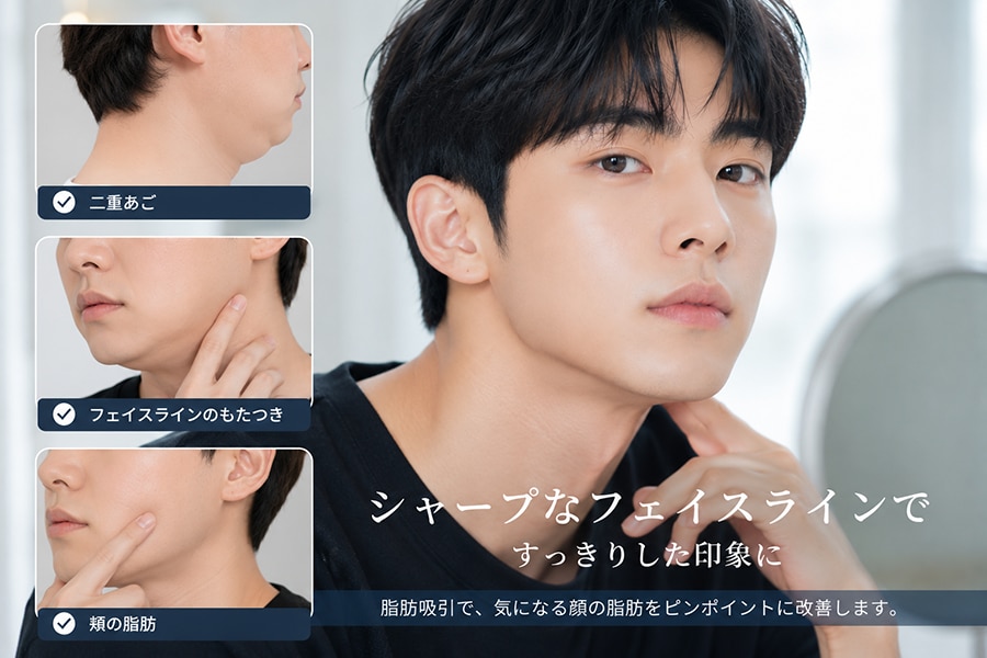 ダイエットでは改善しにくい部分に