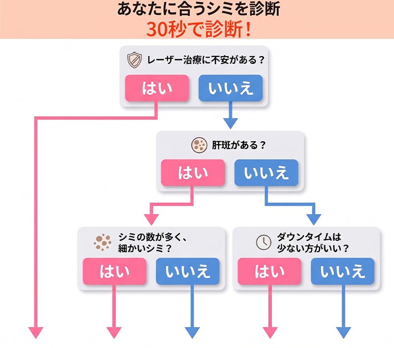シミ診断チャート