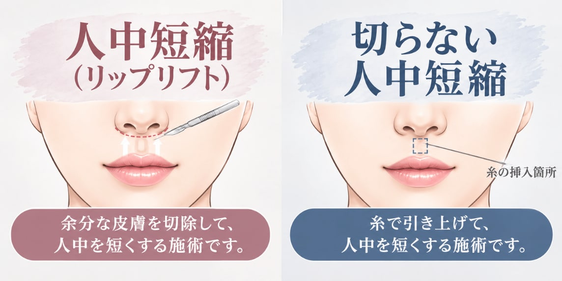 切る・切らない人中短縮の選べるアプローチ