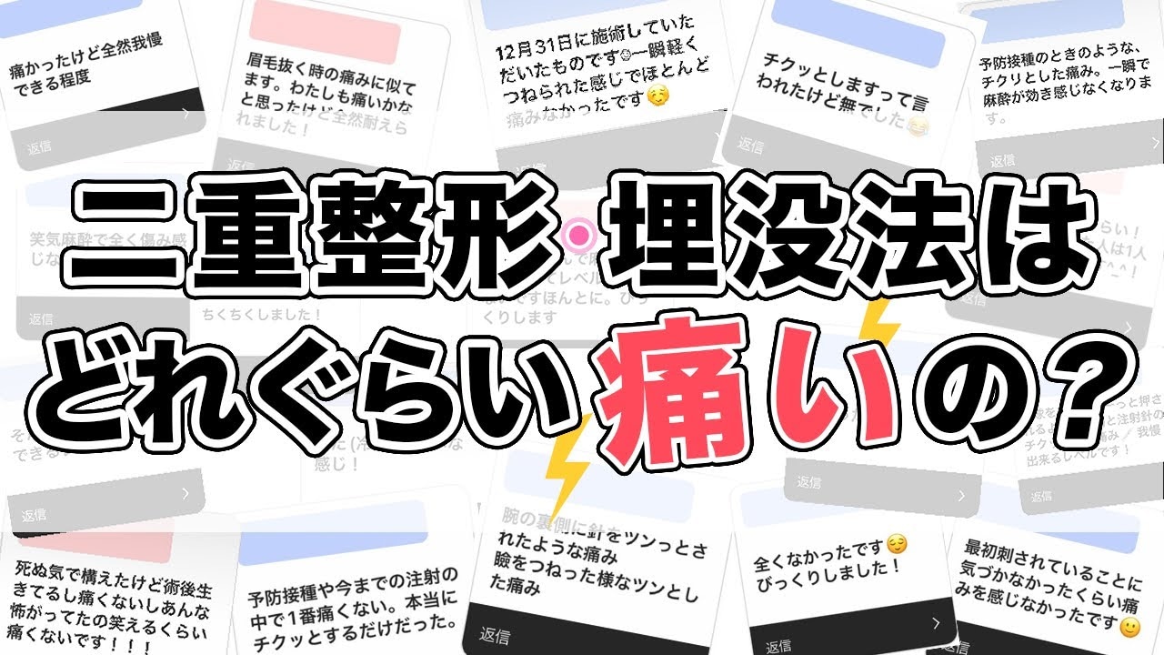 埋没法は痛すぎる？どれくらい痛いのか126名にアンケートを実施！