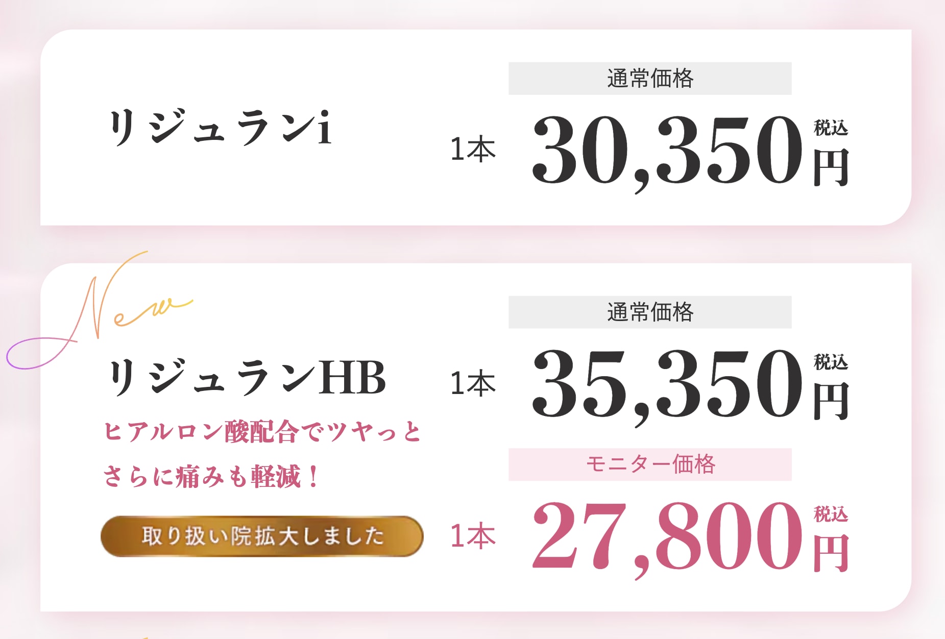 リジュラン注射は高い?安い?