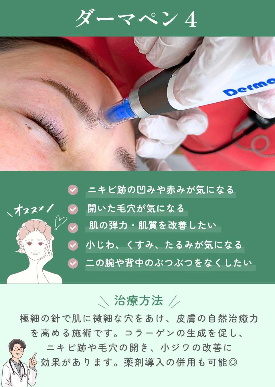 【ニキビ・ニキビ跡】凹凸が気になる