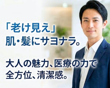 【福島県いわき市】男の清潔感は「医療」でつくる。最新医療脱毛×AGA治療で手に入れる一生モノの自信