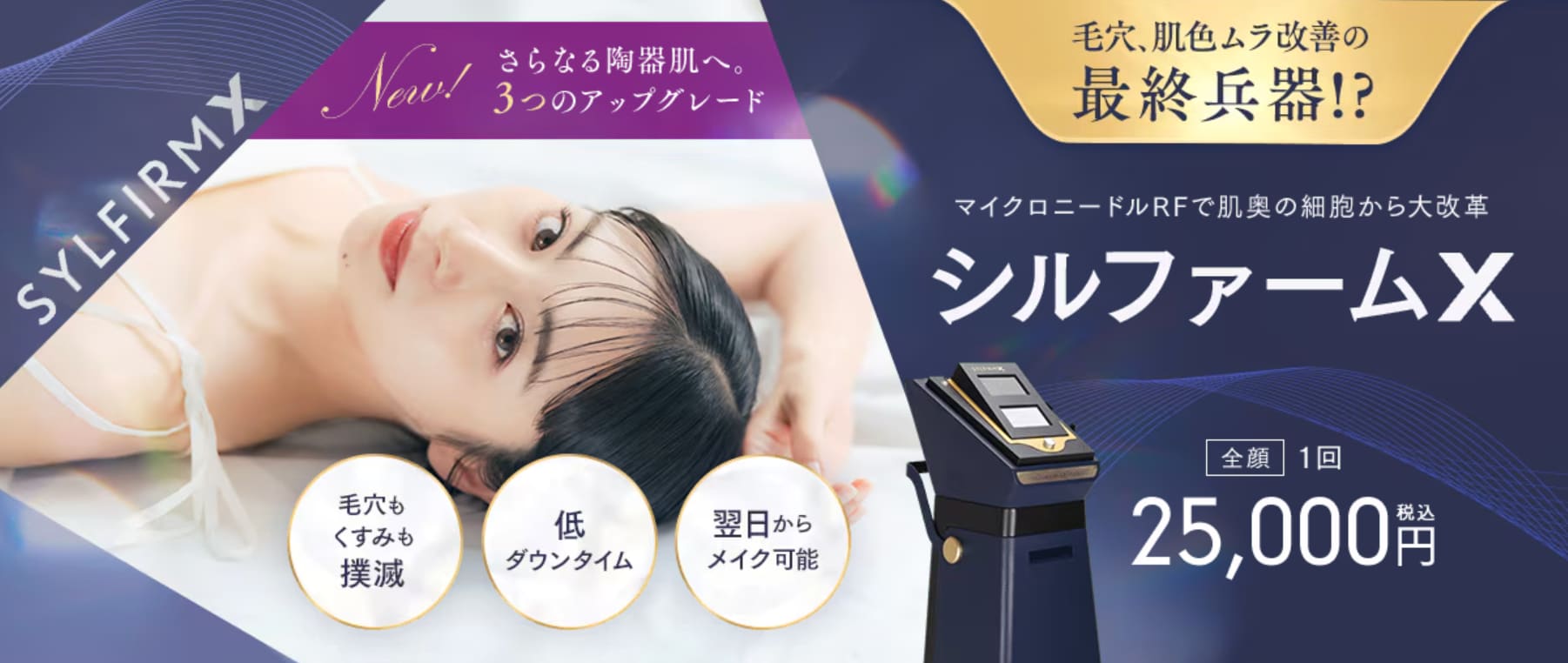 今､時代はシルファームX！国際学会などでも注目の治療！
