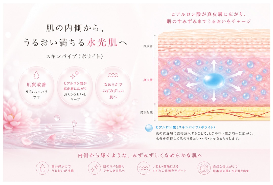スキンバイブ（ジュビダームビスタ ボライトXC）の基礎知識