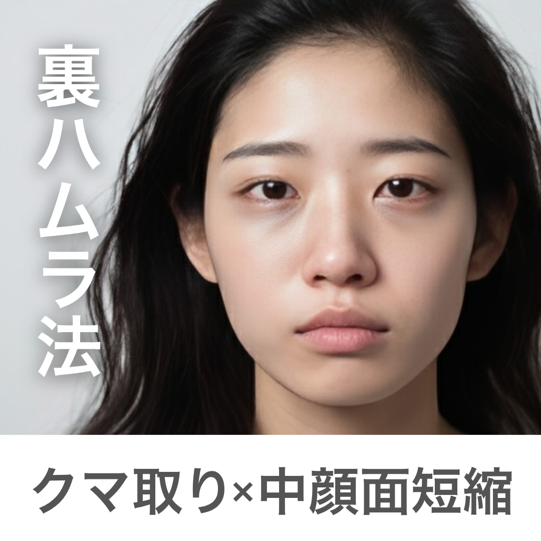 【医師解説】裏ハムラ法で「老け見えクマ」と「面長」をW改善！湘南美容クリニック蒲田院 上岡院長が教える中顔面短縮の黄金比
