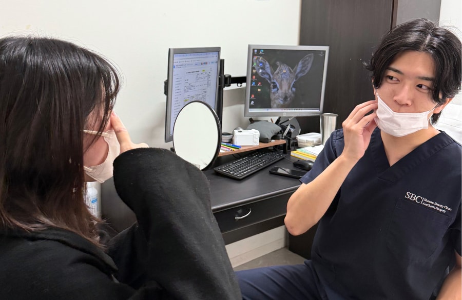 こだわり③：遠方からも患者が訪れる「丁寧なカウンセリング」