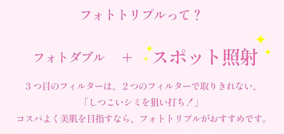 フォトトリプルとは?