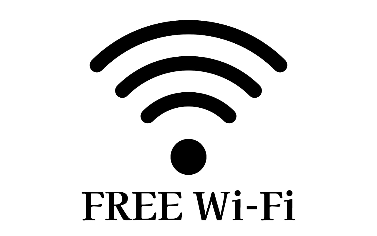 FREE Wi-Fiの完備