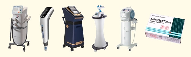 柏院で取り扱いのあるニキビ治療