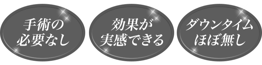 スタッフ人気も高い、アンチエイジング治療です!