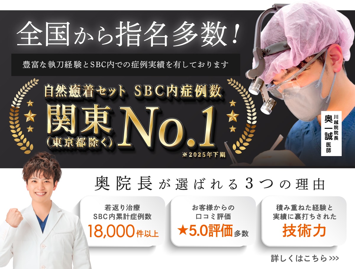 奥院長についてはこちら