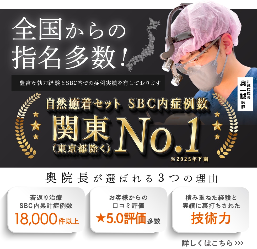 奥院長についてはこちら