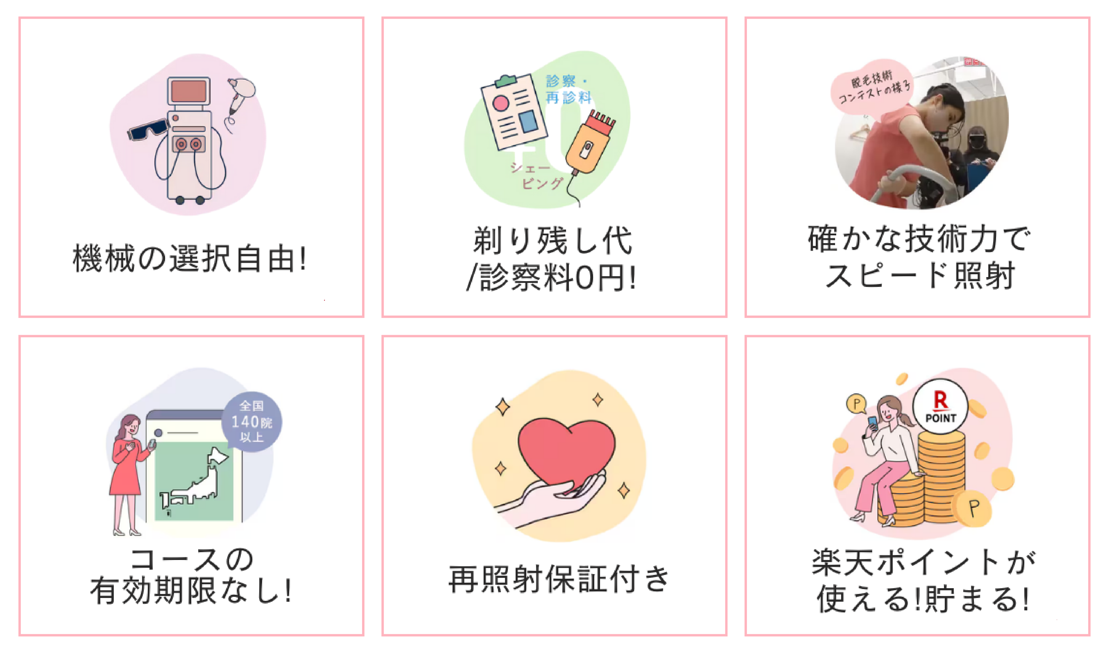 湘南の脱毛の特徴