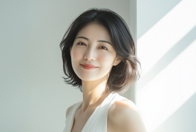 不自然な膨らみがない