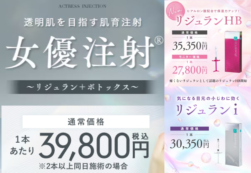 リジュランや女優注射