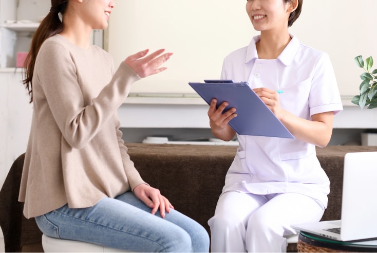 患者様の不安解消への注力