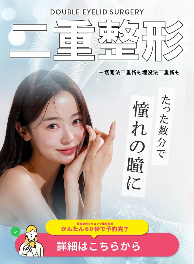 【二重術】男女募集中！ナチュラル変化は中山院長にお任せください！