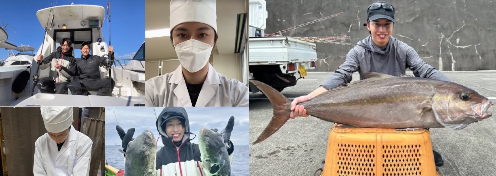 中山先生の釣りの様子（または釣果）