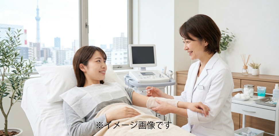 麻酔の工夫で痛みを最小限に