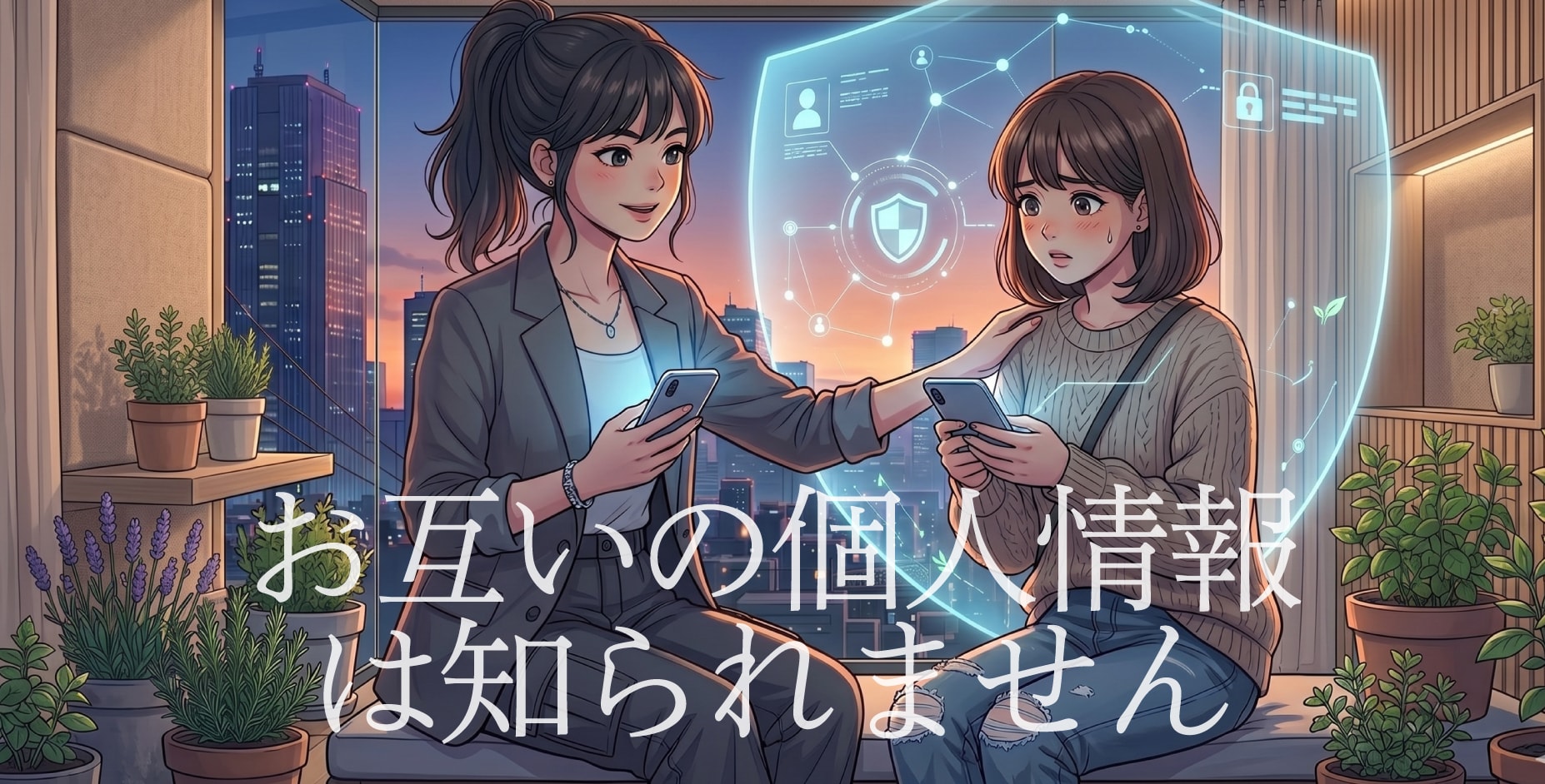 プライバシー厳守だから安心
