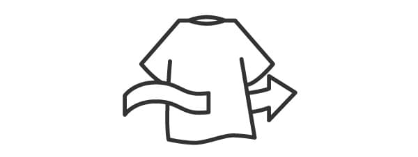 通気性のいい服を着る